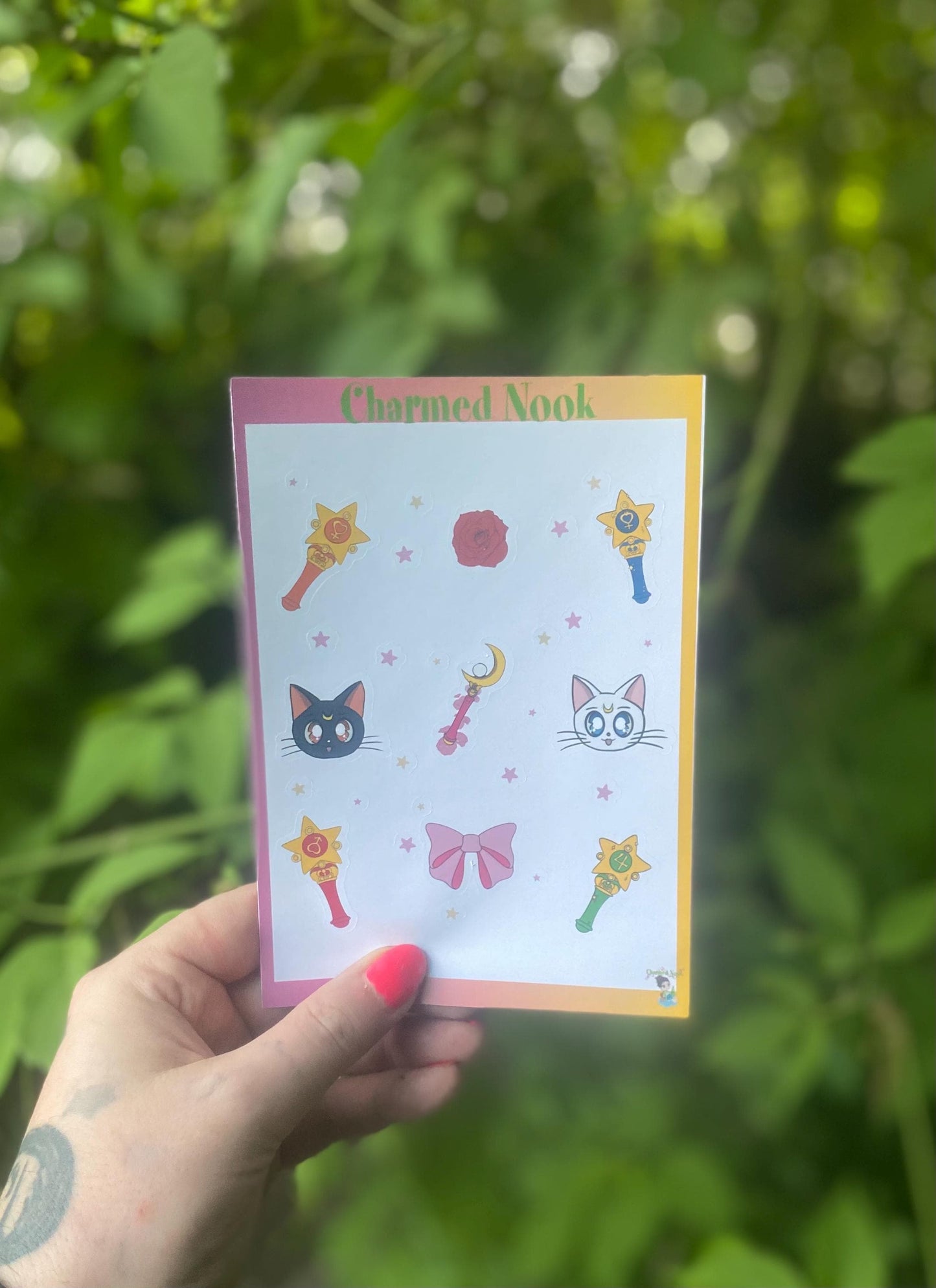 sailor moon Sticker Sheets